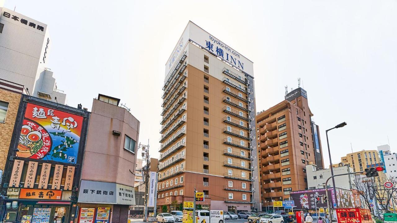 Toyoko Inn Osaka Nippombashi Bunraku Gekijo Mae Zewnętrze zdjęcie